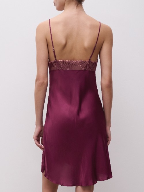 Chantelle Nachtmode Legend purple slipdress