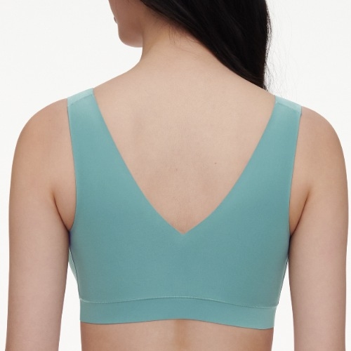 Chantelle SoftStretch green wireless bra