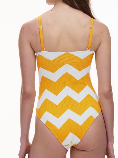 Chantelle Swimwear Totem yellow bathingsuit