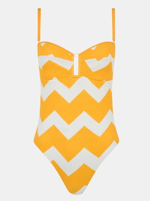 Chantelle Swimwear Totem yellow bathingsuit