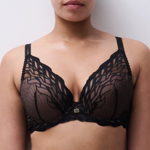 Chantelle Vibe black padded bra