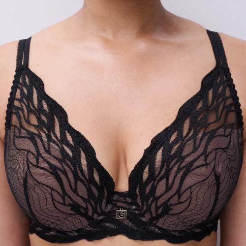 Chantelle Vibe black padded bra