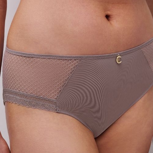 Chantelle Romance brown brief