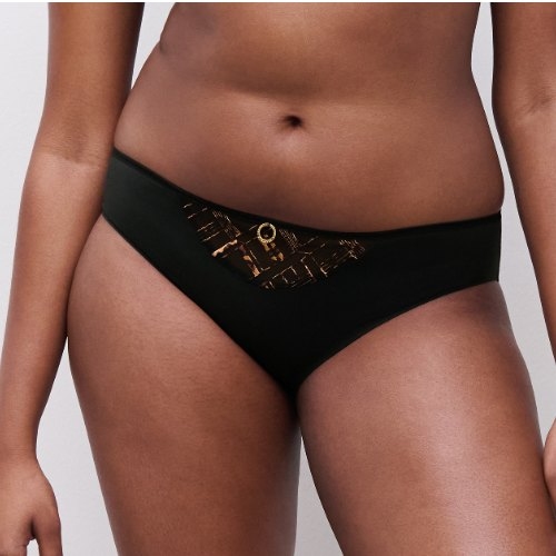 Chantelle Graphic Support black brief