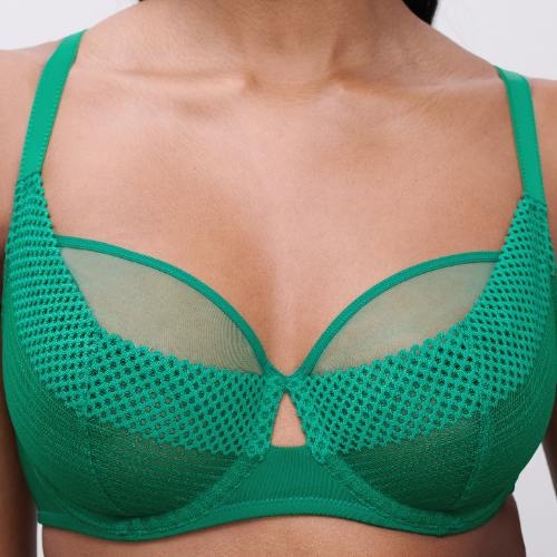 Chantelle Play green padded bra