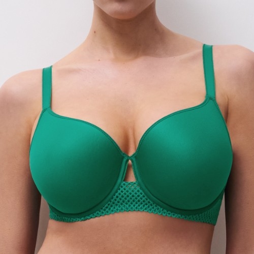 Chantelle Play green padded bra