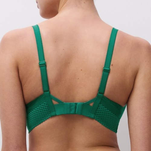 Chantelle Play green padded bra