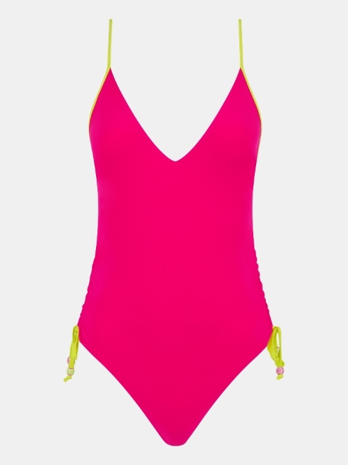 Chantelle Easy Support raspberry bathingsuit