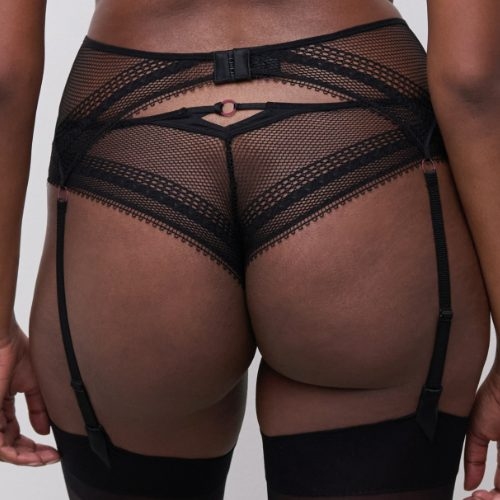 Chantelle Amor black suspender