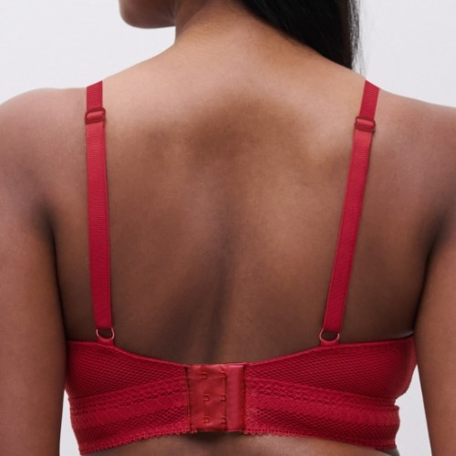 Chantelle Amor scarlet red wireless bra