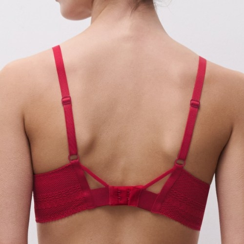 Chantelle Amor scarlet red padded bra