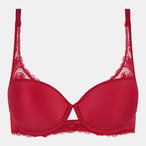 Chantelle Amor scarlet red padded bra