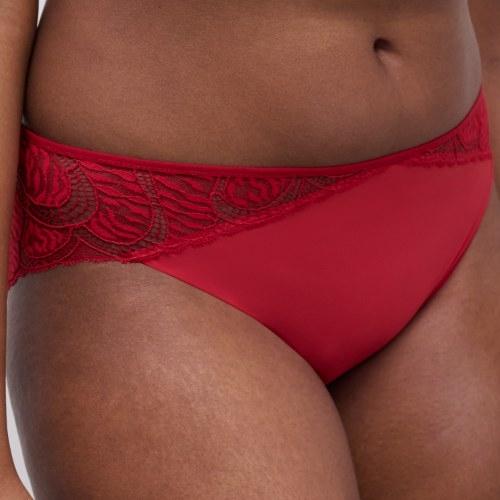 Chantelle Amor scarlet red brief