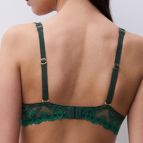 Chantelle Champ Elysees green padded bra