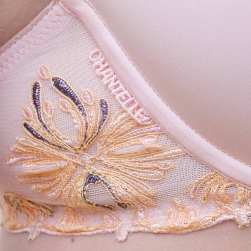 Chantelle Champ Elysees pink non-padded bra