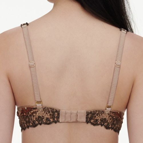Chantelle Champ Elysees brown padded bra