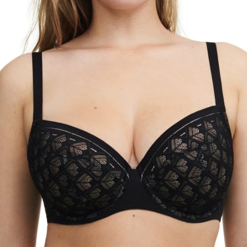 Chantelle Ace black non-padded bra