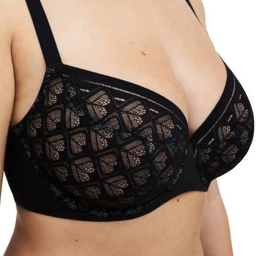 Chantelle Ace black non-padded bra