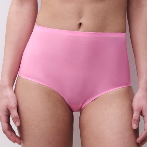 Chantelle SoftStretch pink high waist brief