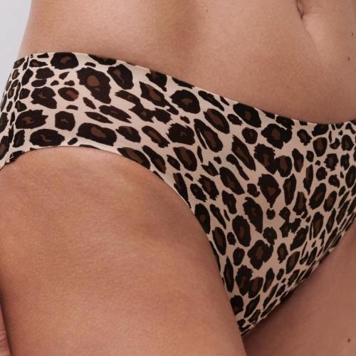 Chantelle SoftStretch brown/print brief