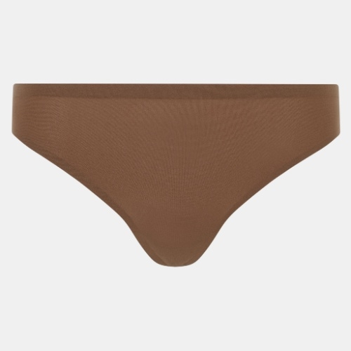 Chantelle SoftStretch brown thong