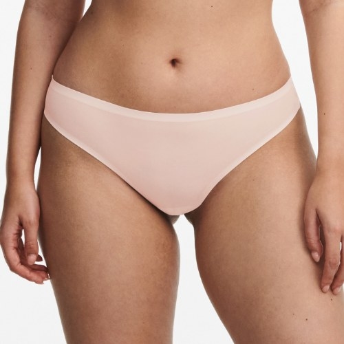 Chantelle SoftStretch pink thong