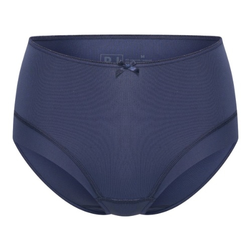 RJ Bodywear Pure Color blue high waist brief