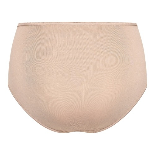 RJ Bodywear Pure Color brown high waist brief