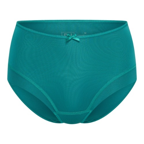 RJ Bodywear Pure Color aqua high waist brief