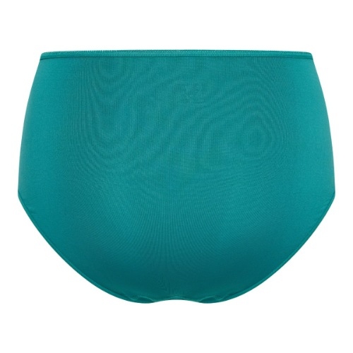 RJ Bodywear Pure Color aqua high waist brief