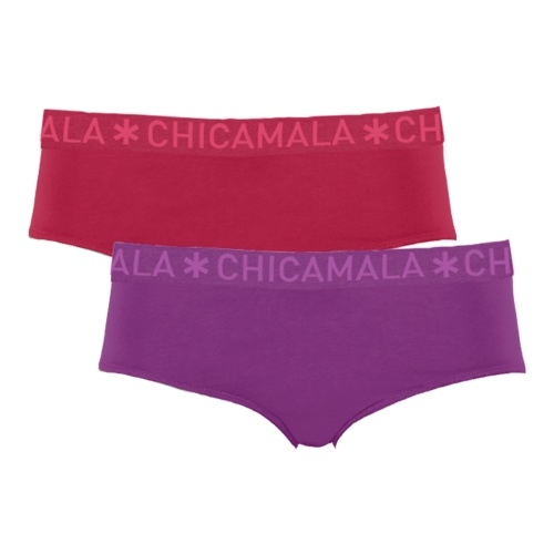 Chicamala Solid red short
