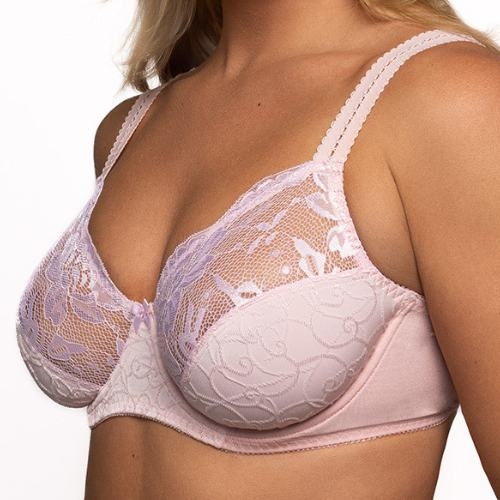Elbrina Johanna pink non-padded bra