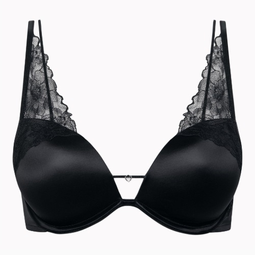Lisca Destiny black push up bra