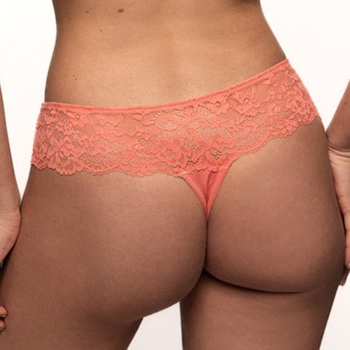 After Eden Daisy coral thong