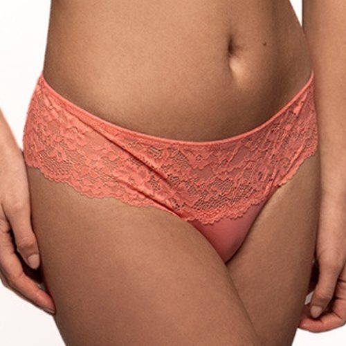 After Eden Daisy coral thong
