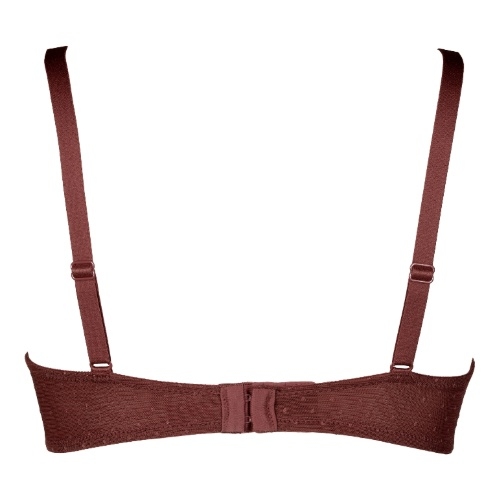 After Eden Embroidery berry padded bra