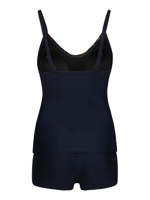 Mila Ocean navy/print tankini set