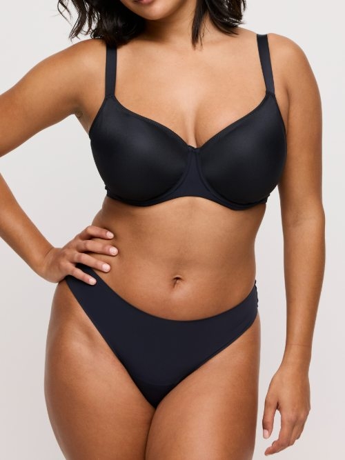 Primadonna Figuras dark grey thong