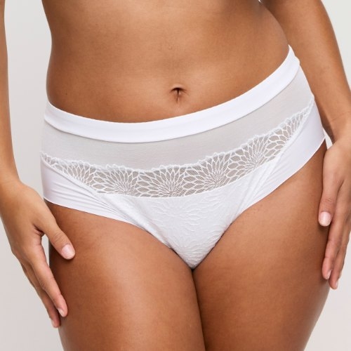 Primadonna Sophora white high waist brief