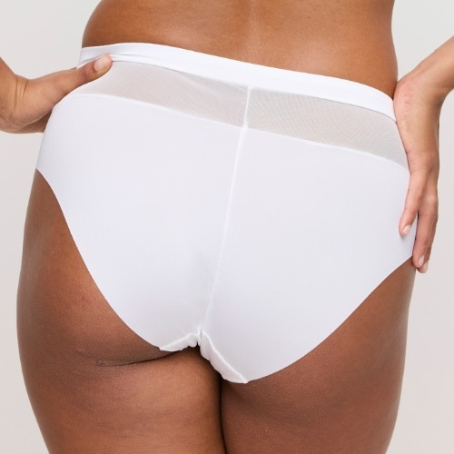 Primadonna Sophora white high waist brief