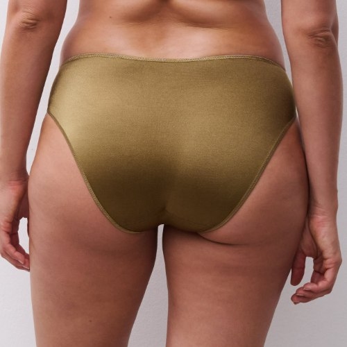 Chantelle Hedona olive green brief