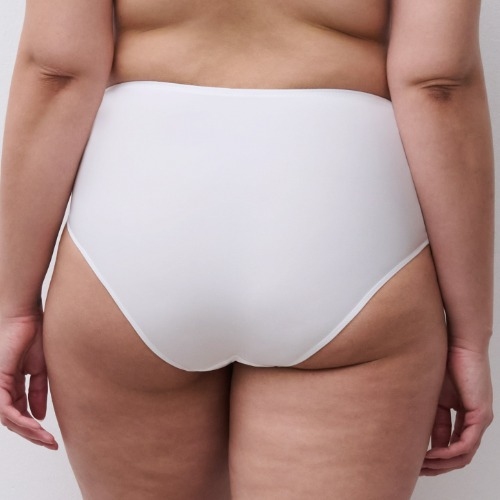 Chantelle Pulp Play white high waist brief