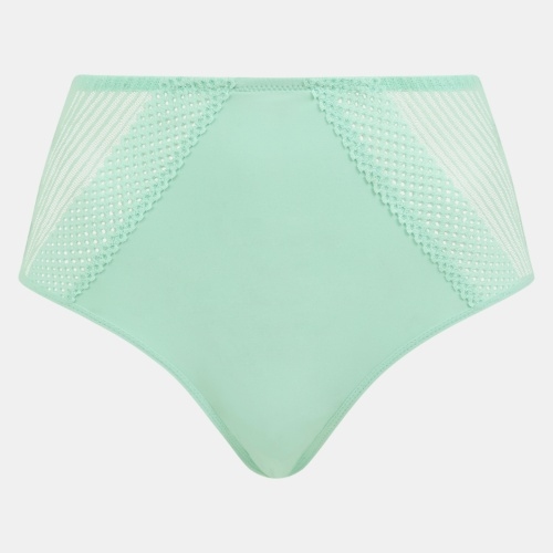 Chantelle Pulp Play green high waist brief