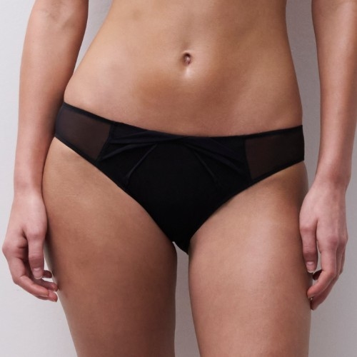 Chantelle X Scarlet black brief