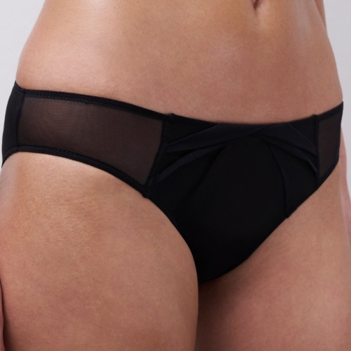 Chantelle X Scarlet black brief