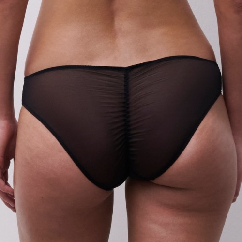 Chantelle X Scarlet black brief