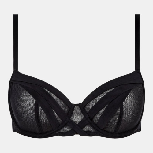 Chantelle X Scarlet black non-padded bra