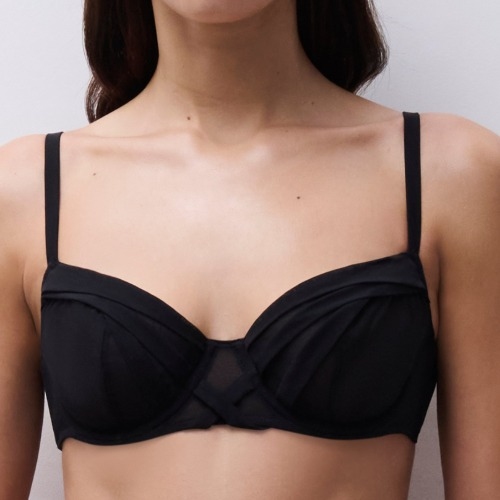 Chantelle X Scarlet black non-padded bra