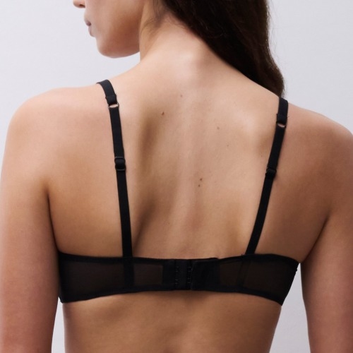 Chantelle X Scarlet black non-padded bra