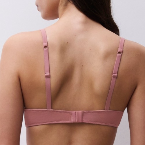 Chantelle X Scarlet pink push up bra